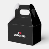 I Liebe schwimmen Geschenkschachtel (Rückseite)