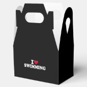 I Liebe schwimmen Geschenkschachtel (Geöffnet)