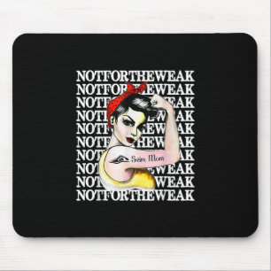 I Liebe Schwimmen - Mama nicht schwach Mousepad