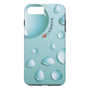 I Liebe-schwimmender Telefon-Kasten Case-Mate iPhone Hülle