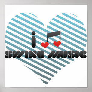 I Liebe-Schwingen-Musik Poster
