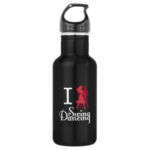 I Liebe-Schwingen-Tanzen Trinkflasche