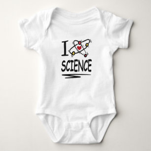 I Liebe Science Baby Strampler
