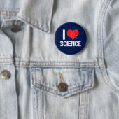 I Liebe Science Button (Beispiel)