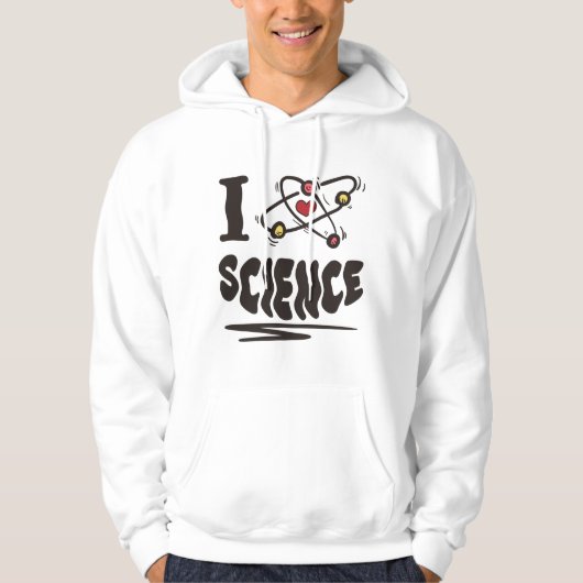 I Liebe Science Hoodie (Vorderseite)
