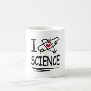 I Liebe Science Kaffeetasse