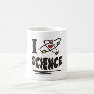 I Liebe Science Kaffeetasse