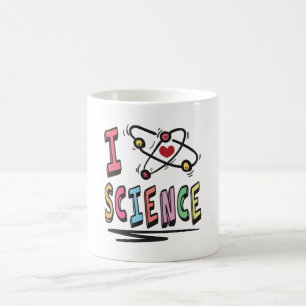 I Liebe Science Kaffeetasse