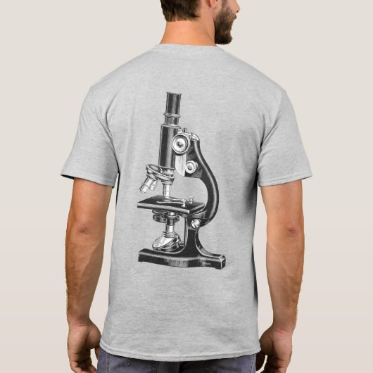I LIEBE Science Major Doktor of Science T - Shirt (Rückseite)