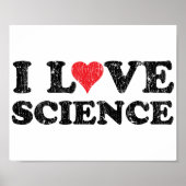 I Liebe Science Poster (Vorne)