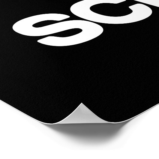 I Liebe Science Poster (Ecke)