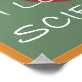 I Liebe Science Poster (Ecke)