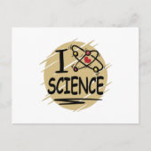 I Liebe Science Postkarte (Vorderseite)
