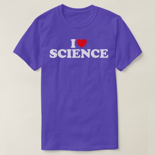 I Liebe Science Shirt I Liebe Scientista Shirt I L (Design vorne)