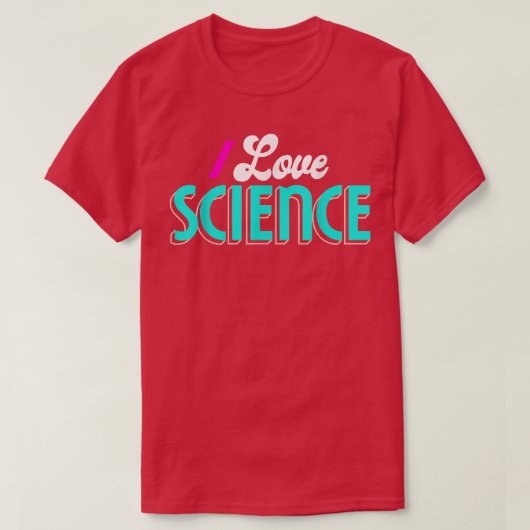 I Liebe Science Shirt Science1033 (Design vorne)