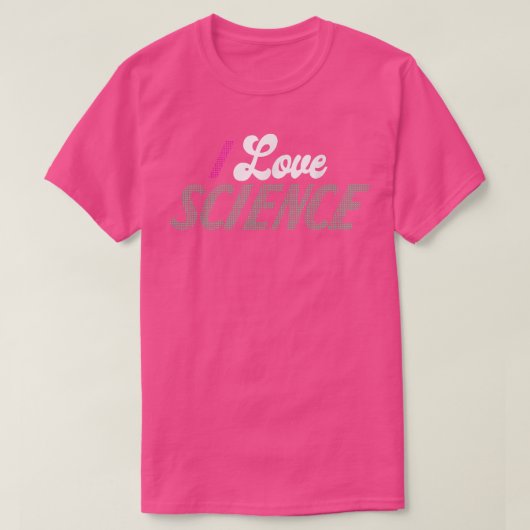 I Liebe Science Shirt Science 1032 (Design vorne)