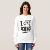 I Liebe Science Sweatshirt (Vorne ganz)