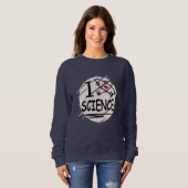 I Liebe Science Sweatshirt (Vorne ganz)