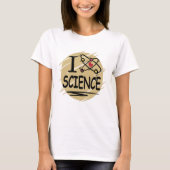I Liebe Science T-Shirt (Vorderseite)