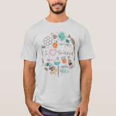 I Liebe Science T-Shirt (Vorderseite)