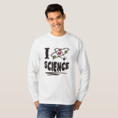 I Liebe Science T-Shirt (Vorne ganz)