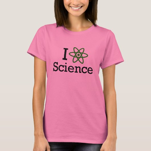 I Liebe Science T-Shirt (Vorderseite)