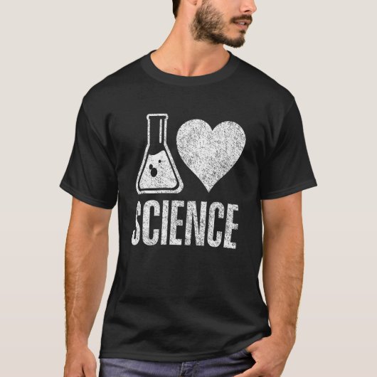 I Liebe Science Teacher Scientist Sciences T-Shirt (Vorderseite)