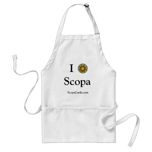 I Liebe Scopa Schürze (Vorne)