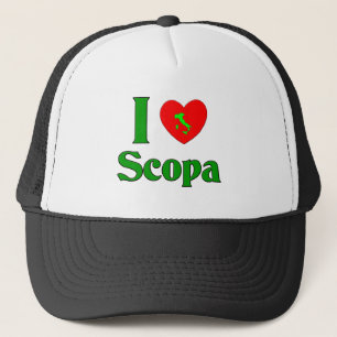 I Liebe Scopa Truckerkappe