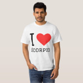 I Liebe Scorpio T-Shirt (Vorne ganz)