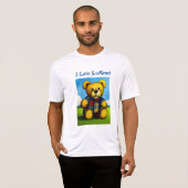 I Liebe Scotland Teddy Bear T - Shirt (Vorne ganz)