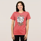 I Liebe Scottish Fold Tri-Blend Shirt (Vorderseite voll)