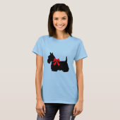 I Liebe Scottish Terriers, Big red heart of Liebe T-Shirt (Vorne ganz)