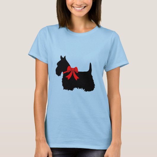 I Liebe Scottish Terriers, Big red heart of Liebe T-Shirt (Vorderseite)