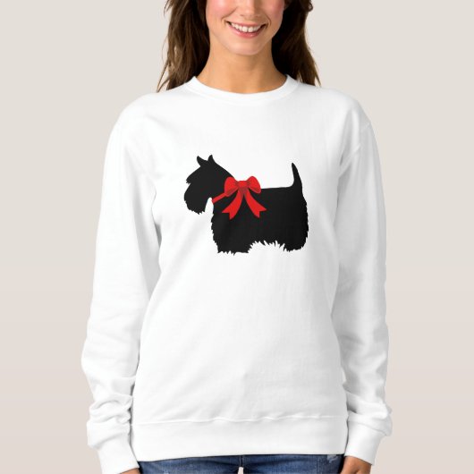 I Liebe Scottish Terriers, Grosses rotes Herz der Sweatshirt (Vorderseite)
