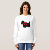 I Liebe Scottish Terriers, Grosses rotes Herz der Sweatshirt (Vorne ganz)