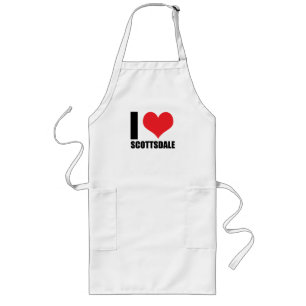 I Liebe Scottsdale Lange Schürze