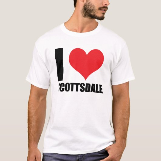 I Liebe Scottsdale T-Shirt (Vorderseite)