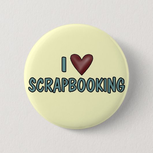 I Liebe Scrapbooking Button (Vorderseite)