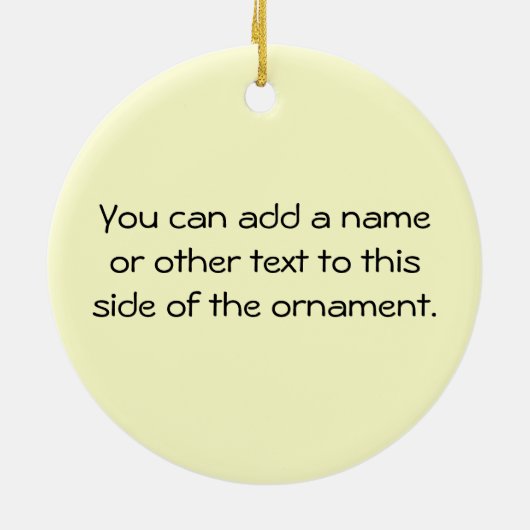 I Liebe Scrapbooking Keramikornament (Hinten)