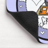 I Liebe Scrapbooking Mousepad (Ecke)