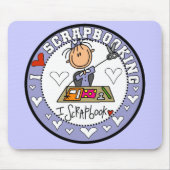 I Liebe Scrapbooking Mousepad (Vorne)