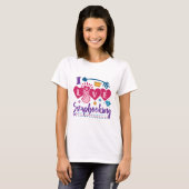 I Liebe Scrapbooking Scrapbook T-Shirt (Vorne ganz)