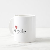 I Liebe Scrapple Kaffeetasse (Vorderseite Links)