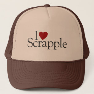 I Liebe Scrapple Truckerkappe