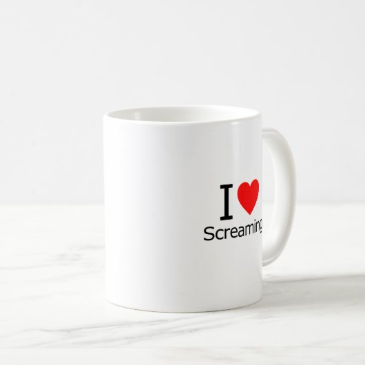 I Liebe Screening Kaffeetasse (VorderseiteRechts)