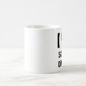 I Liebe Scuba Diving Kaffeetasse (Mittel)