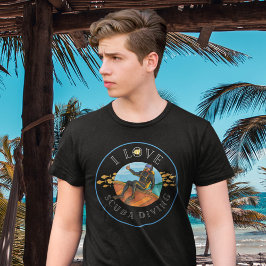 I Liebe Scuba Diving T-Shirt