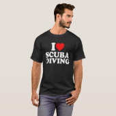 I Liebe Scuba Diving T-Shirt (Vorne ganz)