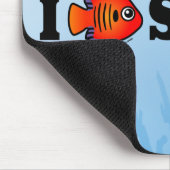 I Liebe Scuba Mousepad (Ecke)